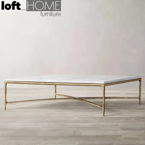Minimalist Marble Coffee Table THADDEUS SQUARE Good to Know Preview-1