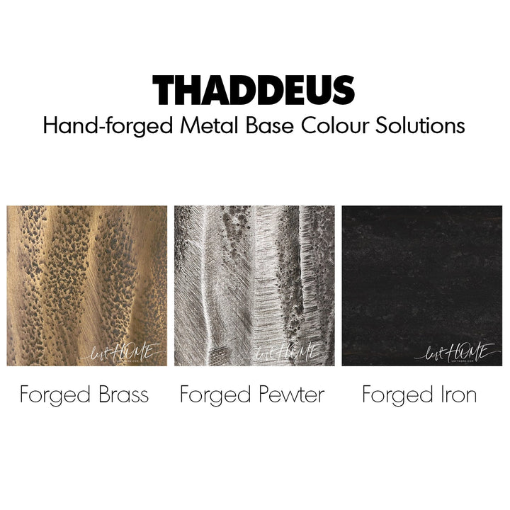 Modern marble coffee table thaddeus color swatches.