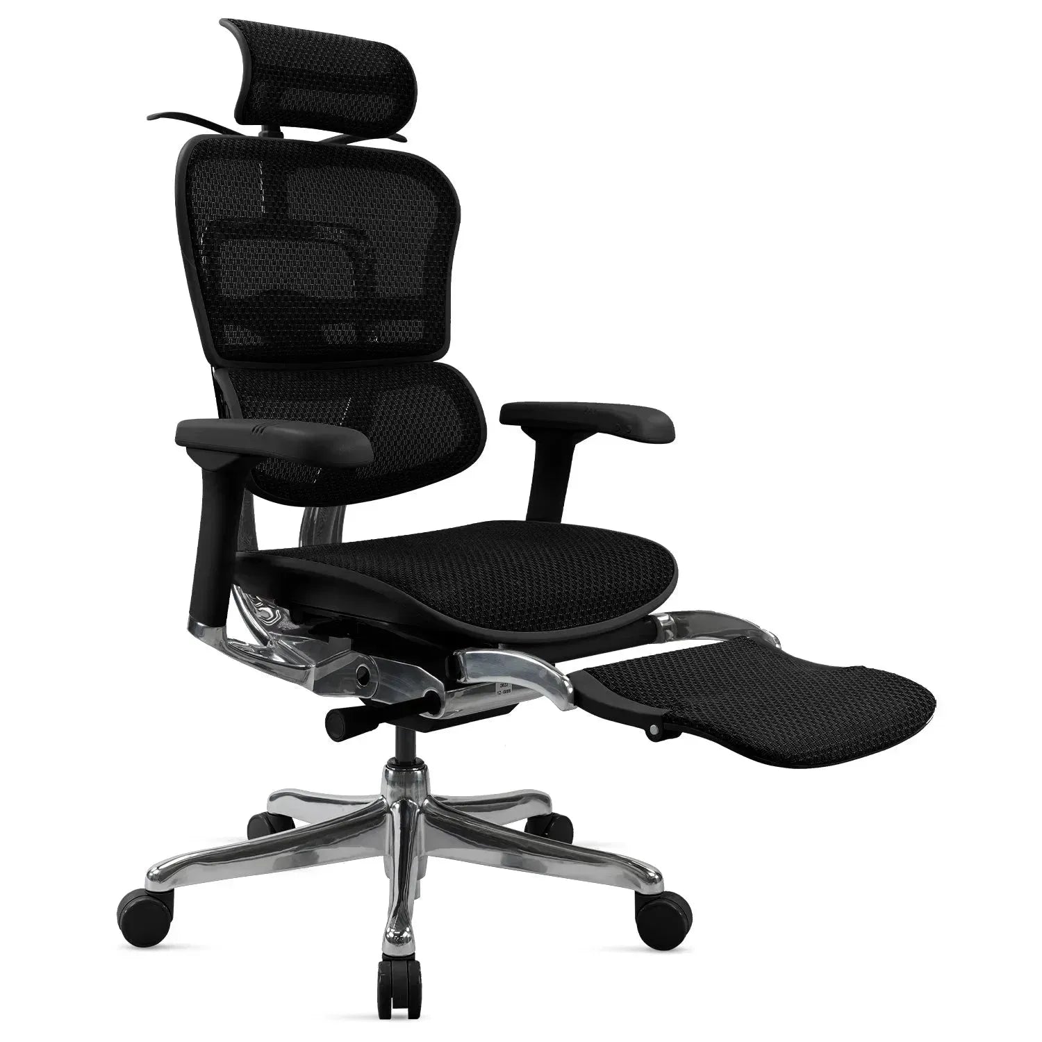 Black mesh ergonomic office chair sale