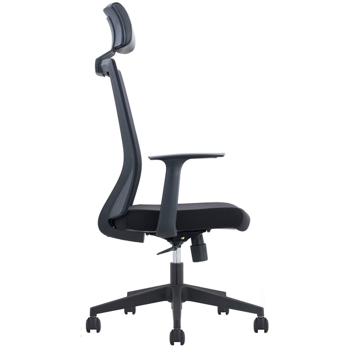 Modern mesh ergonomic office chair mod conceptual design.