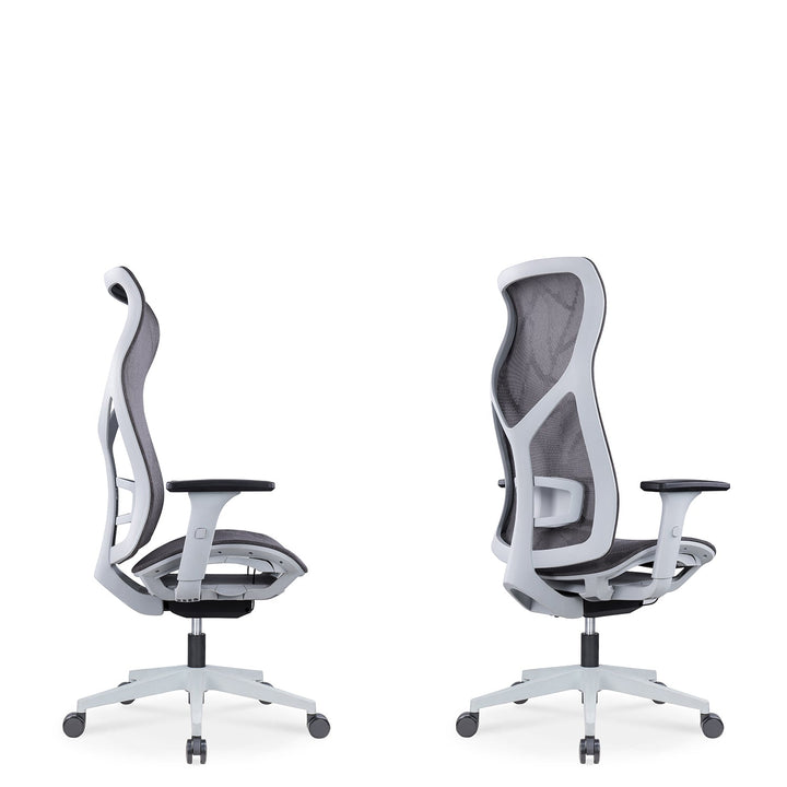 Modern mesh ergonomic office chair sit situational feels.