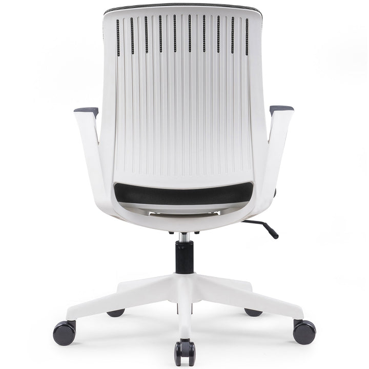 Modern mesh ergonomic office chair whale layered structure.