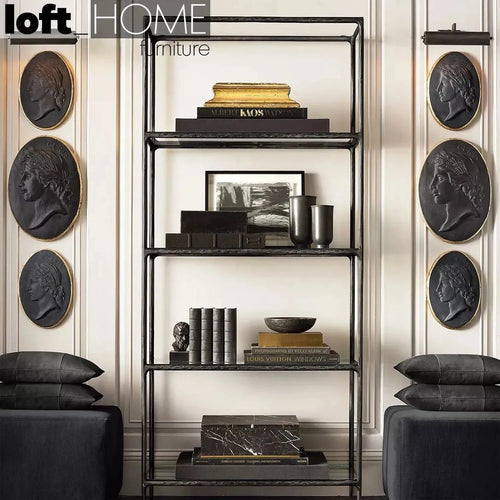Minimalist Metal Tempered Glass Display Shelf THADDEUS Good to Know Preview-1