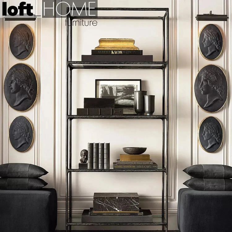 Minimalist Metal Tempered Glass Display Shelf THADDEUS Good to Know Preview-1