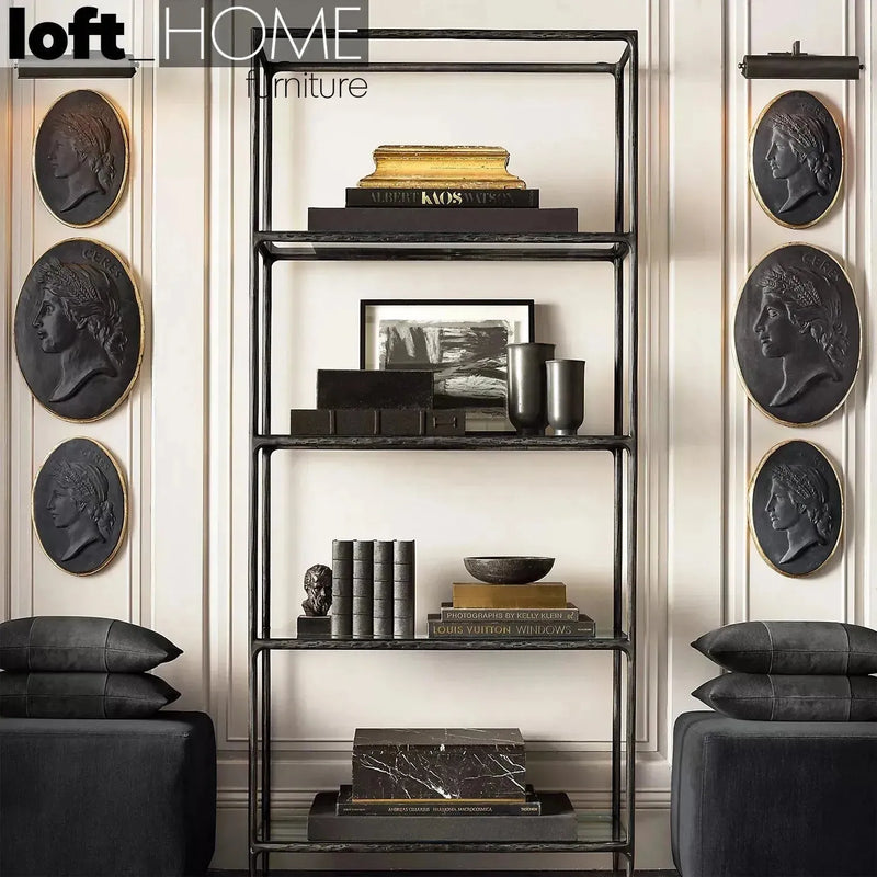 Minimalist metal tempered glass display shelf thaddeus environmental situation.