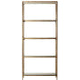 Minimalist Metal Tempered Glass Display Shelf THADDEUS