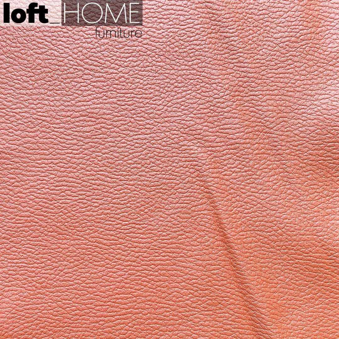 Modern microfiber leather 1 seater sofa beam environmental situation.