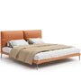 Modern Microfiber Leather Bed DEON