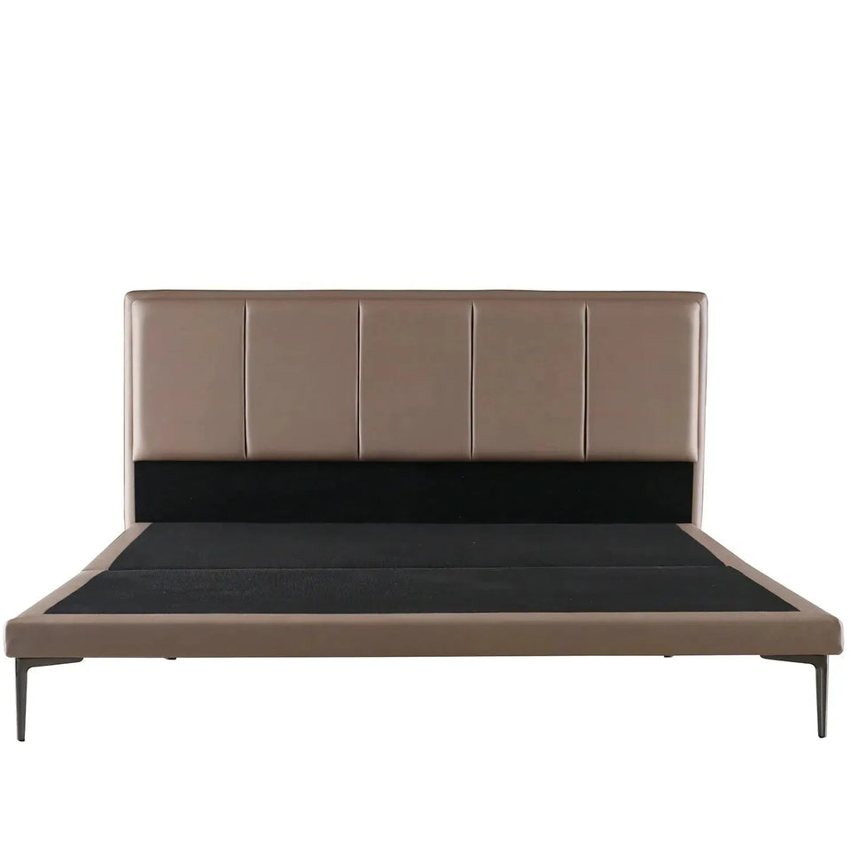 Modern microfiber leather bed lincoln environmental situation.