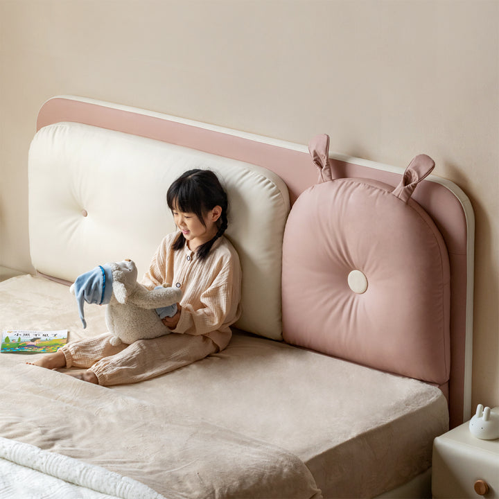 Modern microfiber leather kids bed elora size charts.