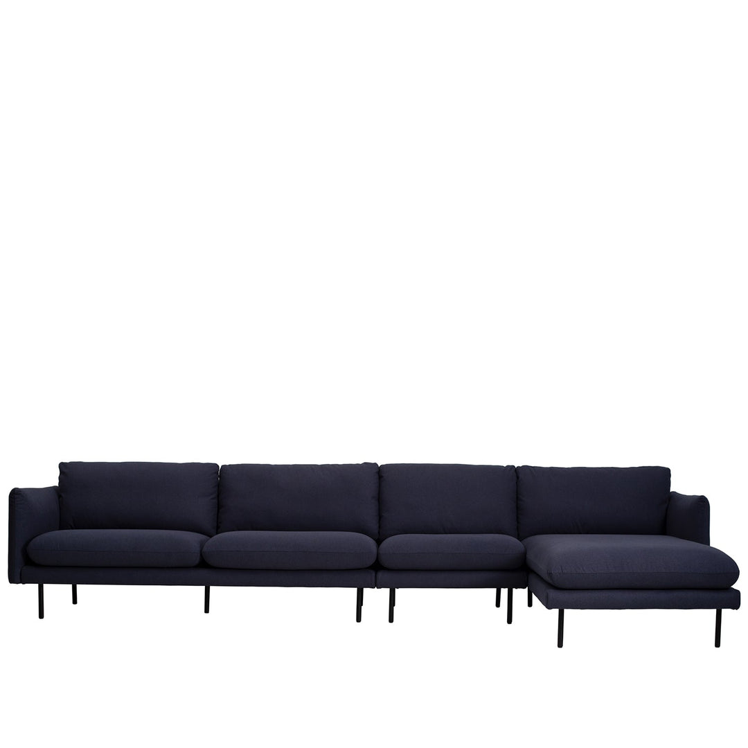 Modern microfiber leather l shape sectional sofa miro 3+l conceptual design.