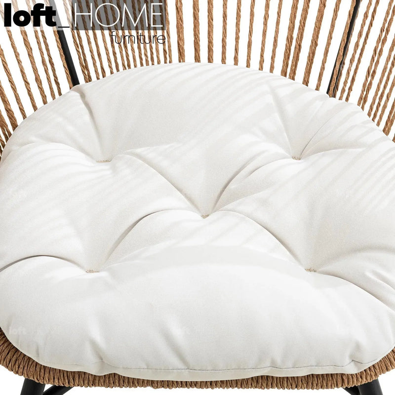 Bohemian outdoor 1 seater sofa 3pcs set maple material variants.