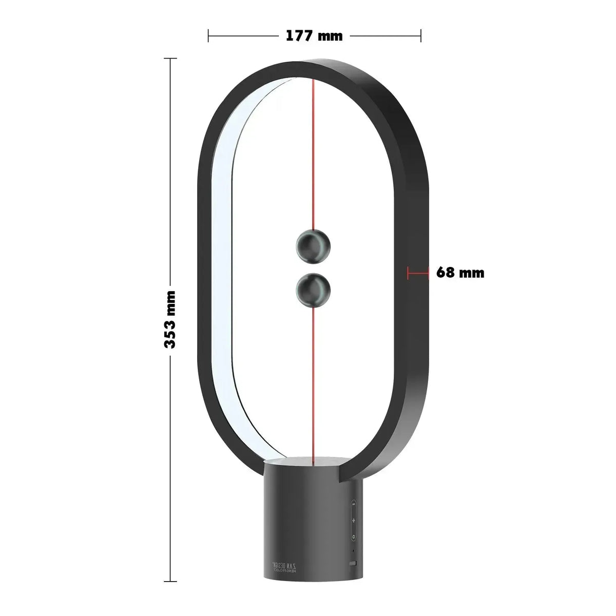 Bauhaus plastic charging table lamp heng l size charts.