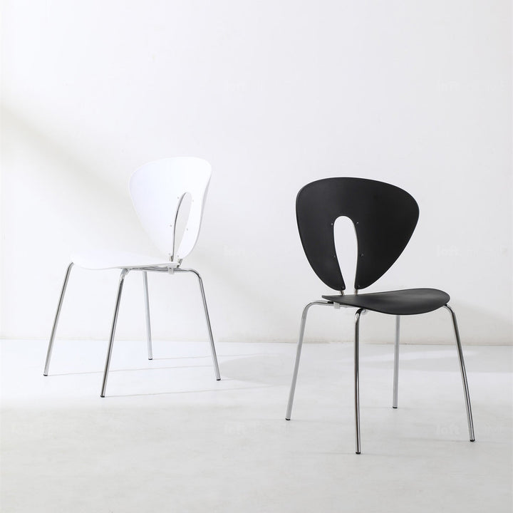 Modern Plastic Dining Chair GLOBUS
