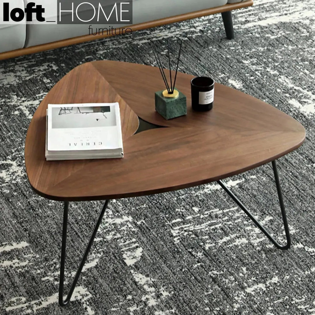 Modern plywood coffee table sara color swatches.