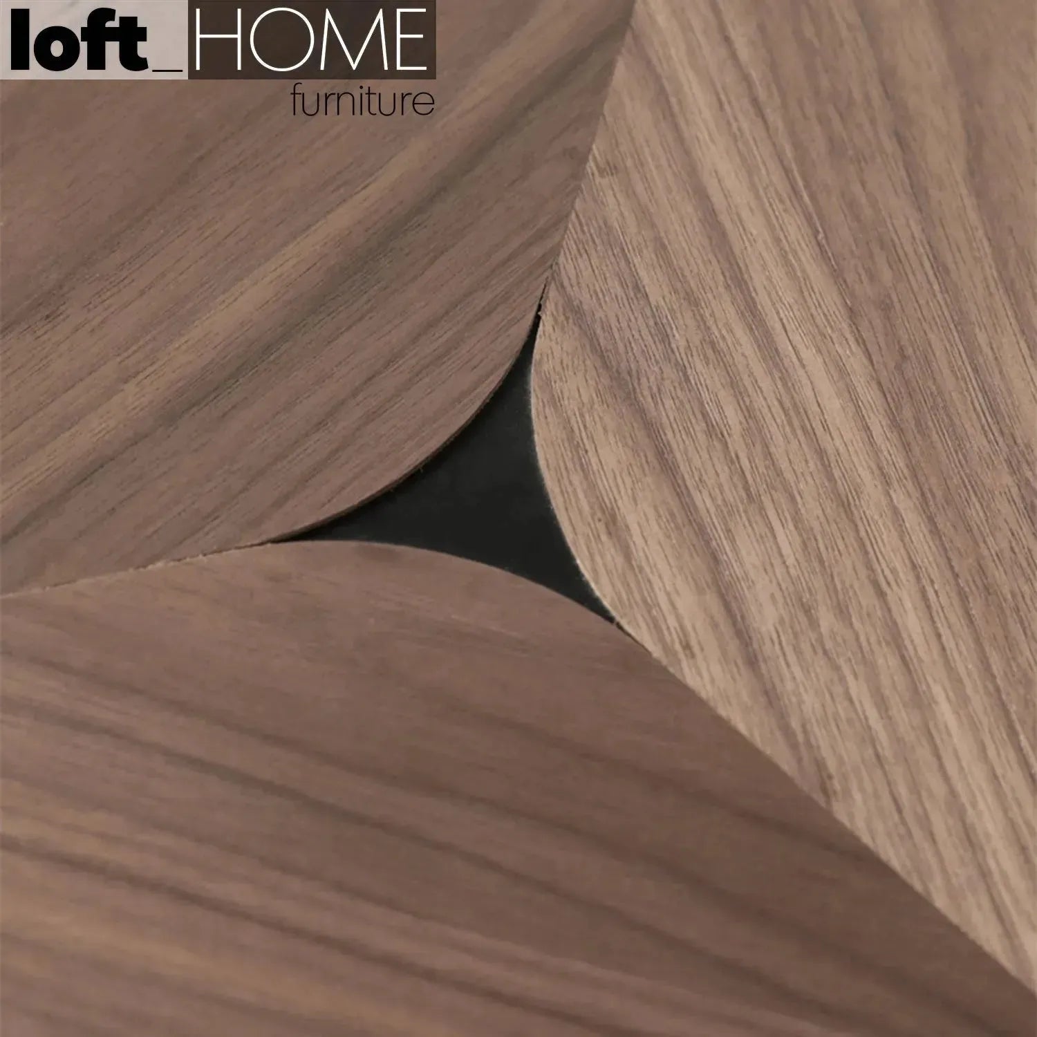 Modern plywood coffee table sara in details.