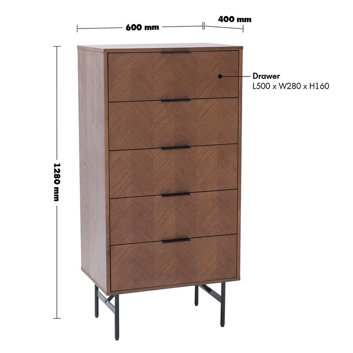 Modern plywood drawer cabinet liam size charts.