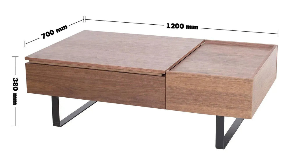 Modern plywood lift top coffee table luca size charts.