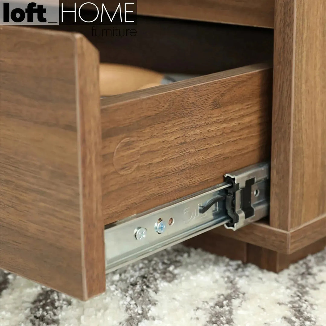 Modern plywood revolving side table jana environmental situation.