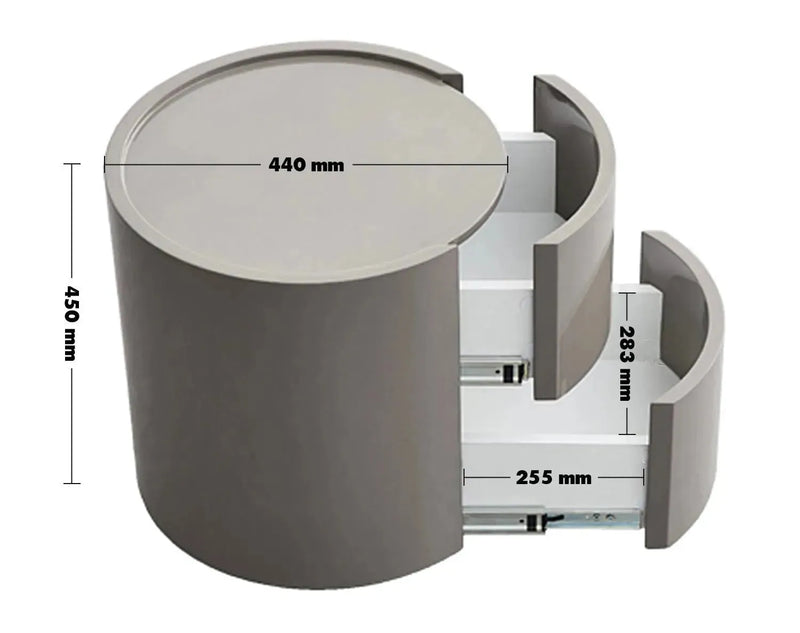 Modern plywood side table yamato size charts.