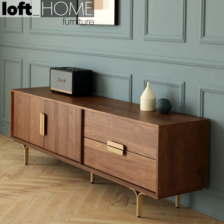 Modern plywood tv console greta color swatches.