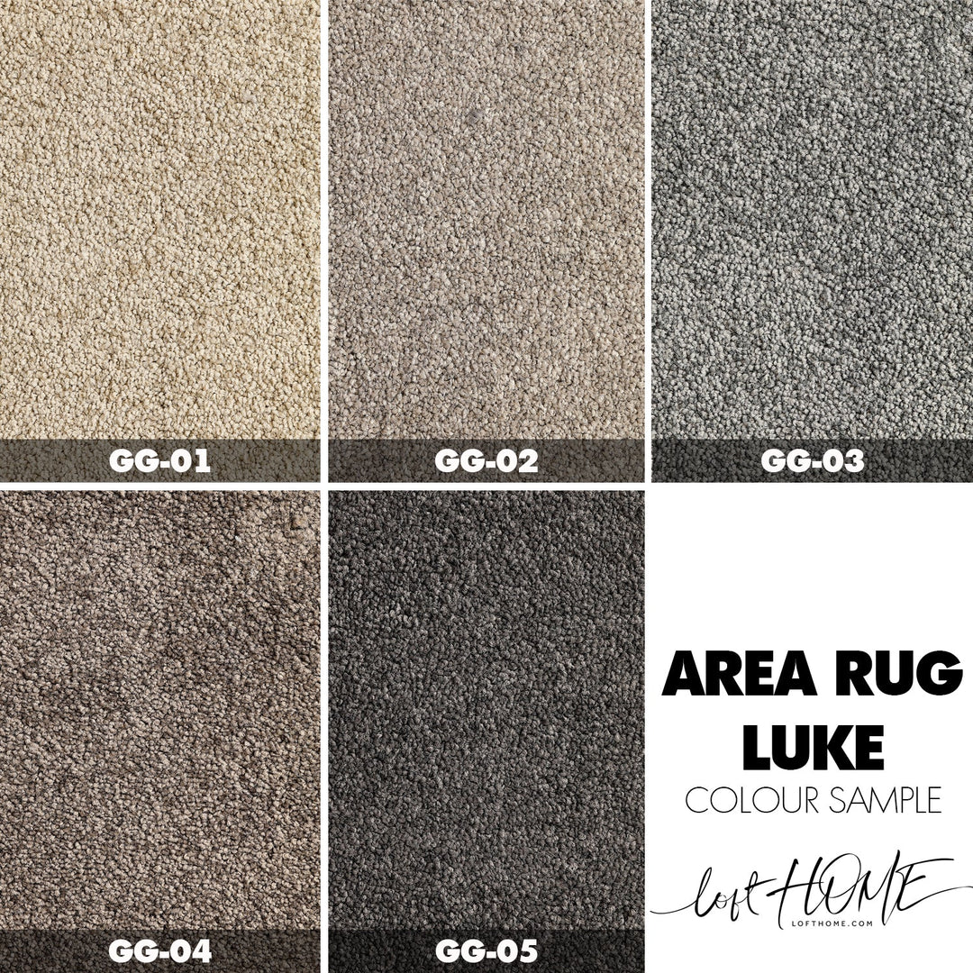 Modern polyester area rug luke size charts.