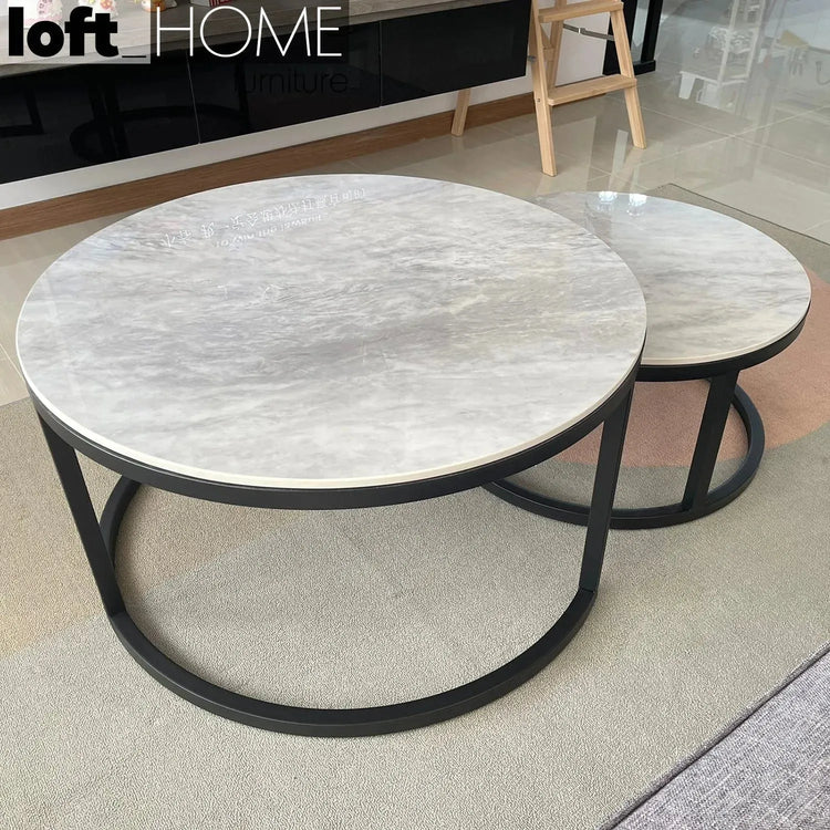 Modern Sintered Stone Coffee Table BLACK Good to Know Preview-1
