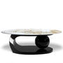 Modern Sintered Stone Coffee Table GLOBE BLACK