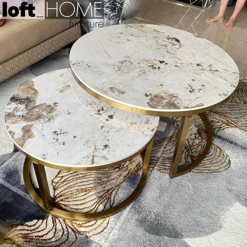 Modern Sintered Stone Coffee Table GOLD Good to Know Preview-1