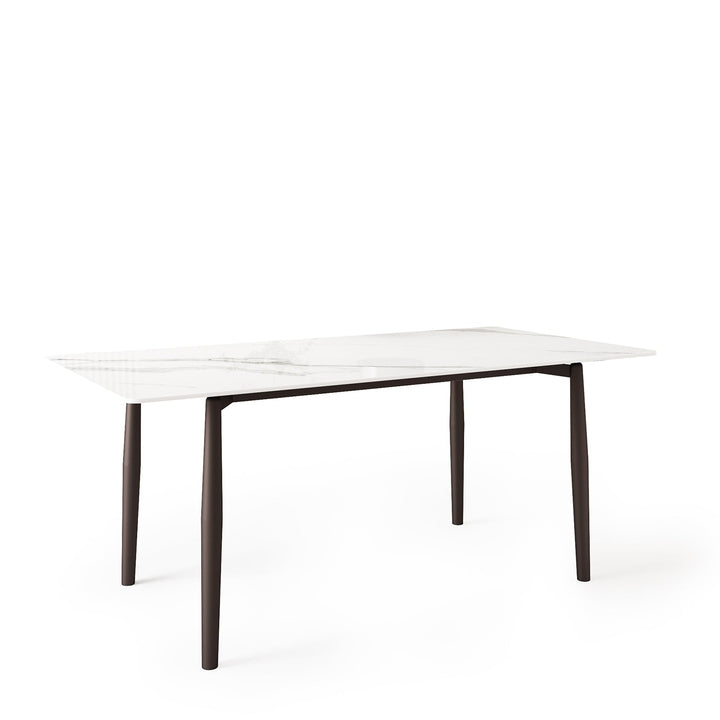 Modern sintered stone dining table ailsa conceptual design.