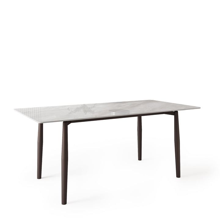 Modern sintered stone dining table ailsa situational feels.