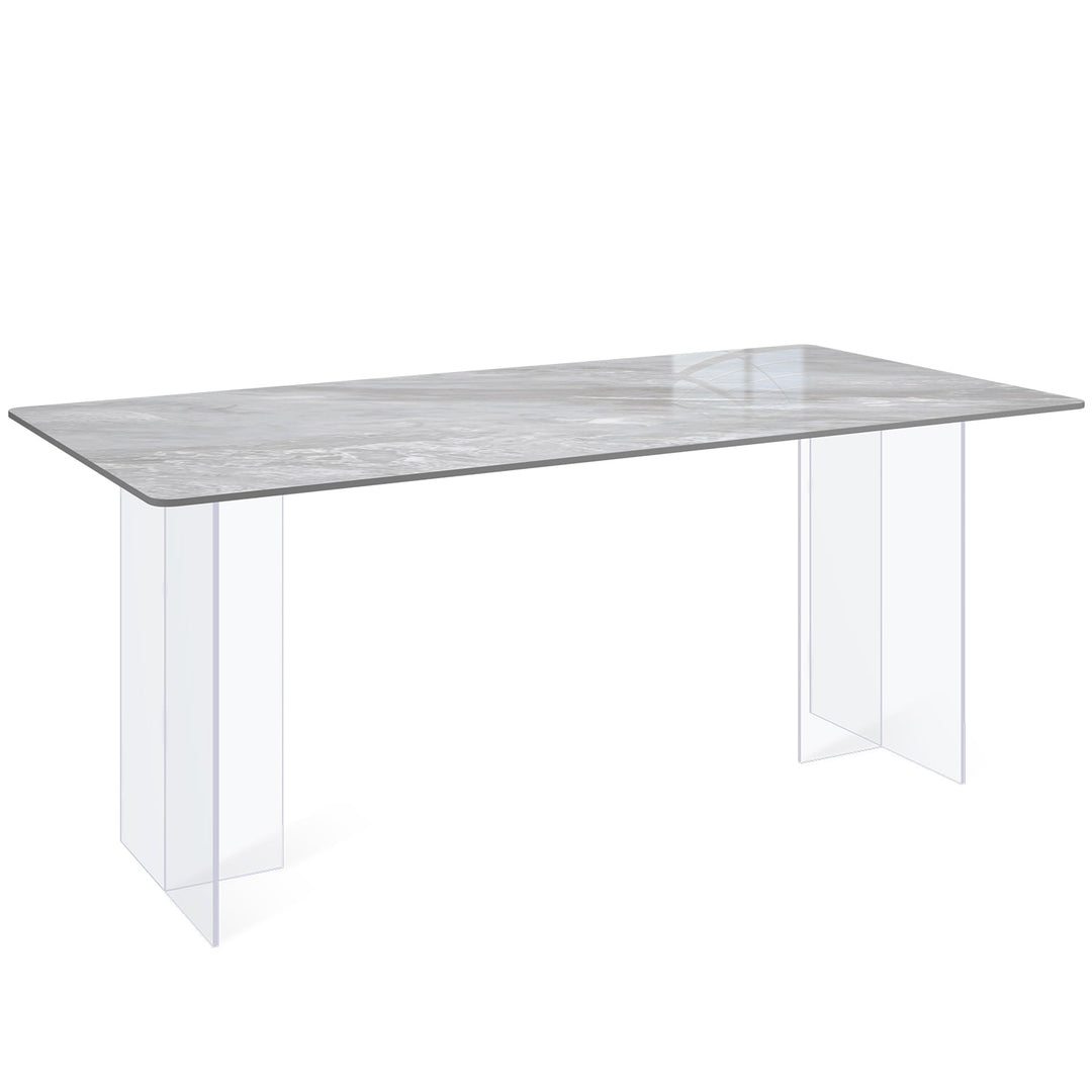 Modern sintered stone dining table air situational feels.