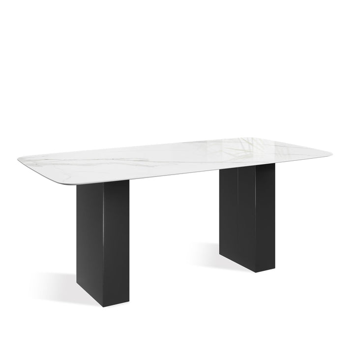 Modern sintered stone dining table blake conceptual design.