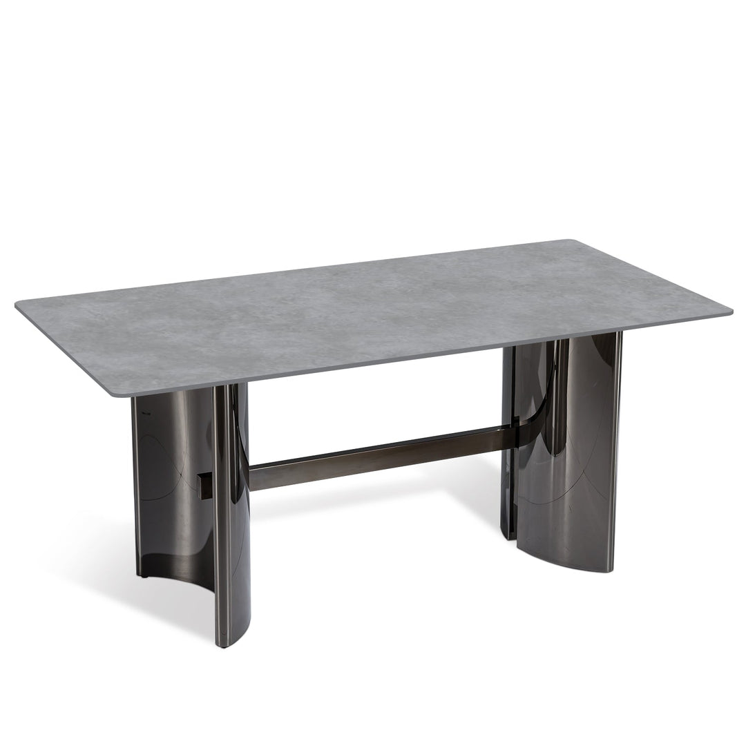 Modern sintered stone dining table blitz environmental situation.