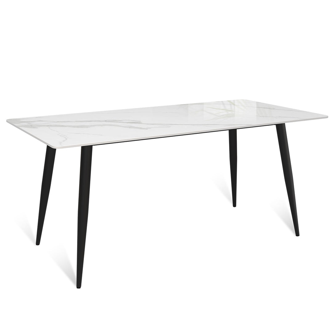 Modern sintered stone dining table celeste conceptual design.