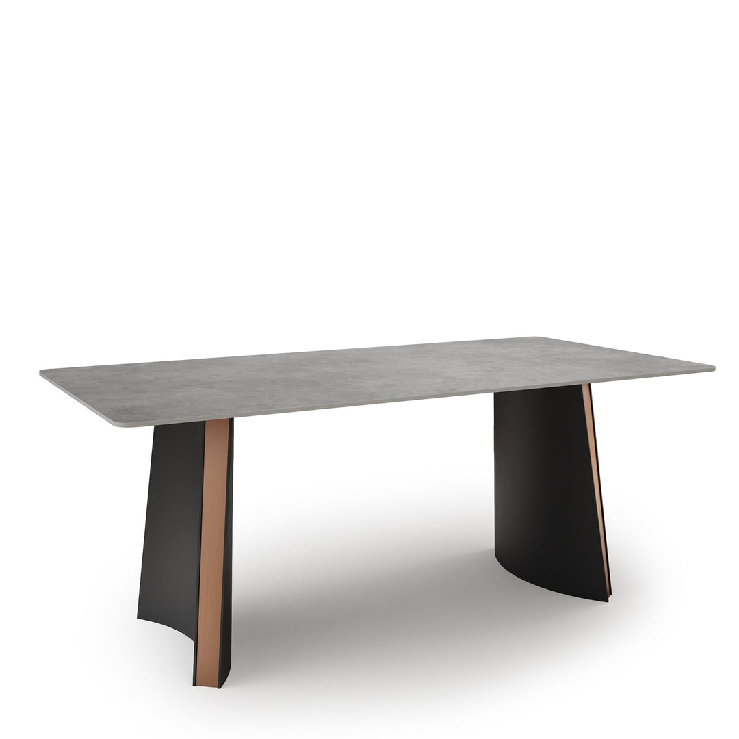 Modern sintered stone dining table sawyer environmental situation.