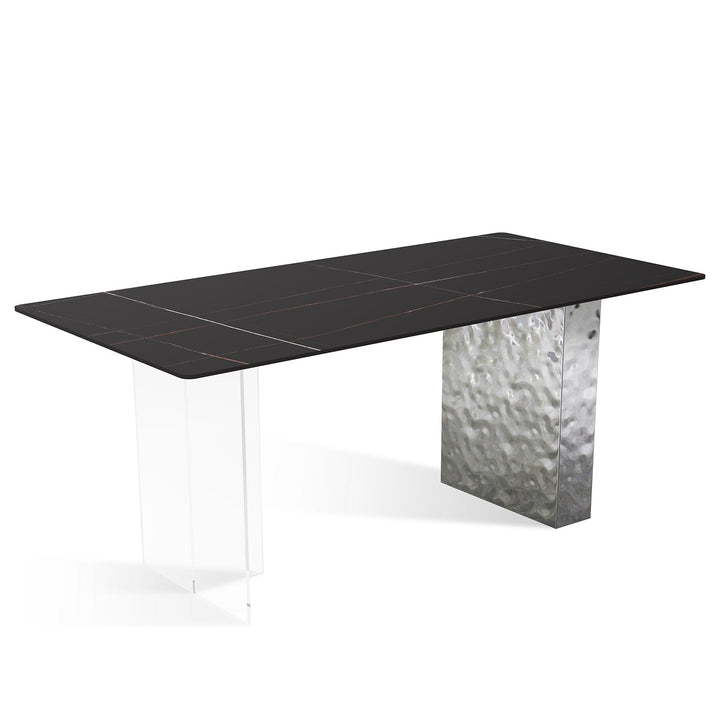 Modern sintered stone dining table suyab environmental situation.