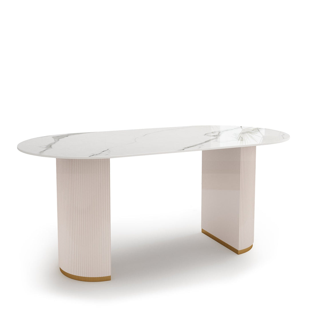 Modern sintered stone dining table tambo environmental situation.