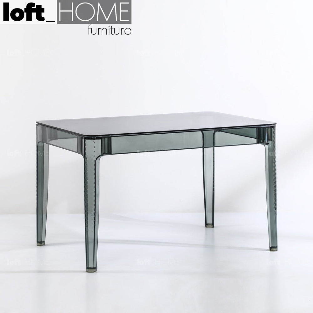 Modern tempered glass dining table cielo s primary product view.