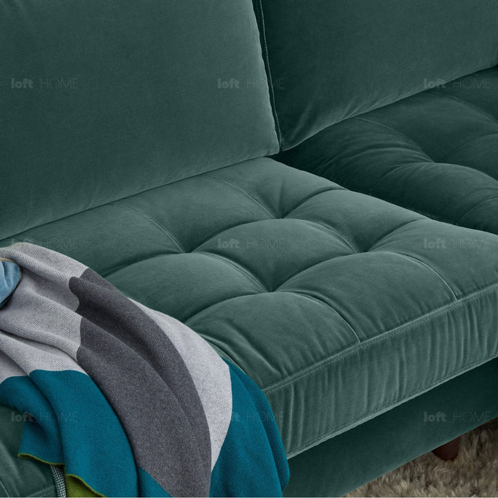 Modern velvet l shape sectional sofa scott 3+3 detail 23.