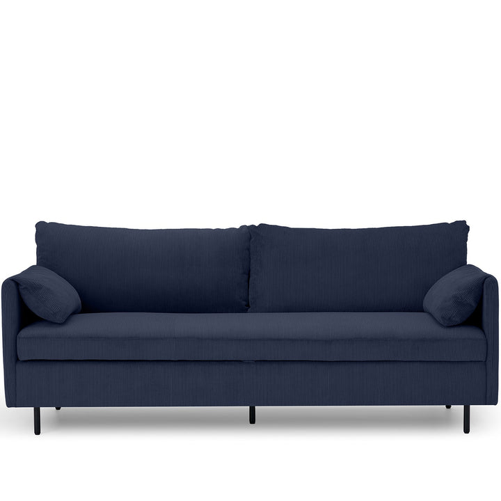 Modern velvet sofa bed hitomi layered structure.