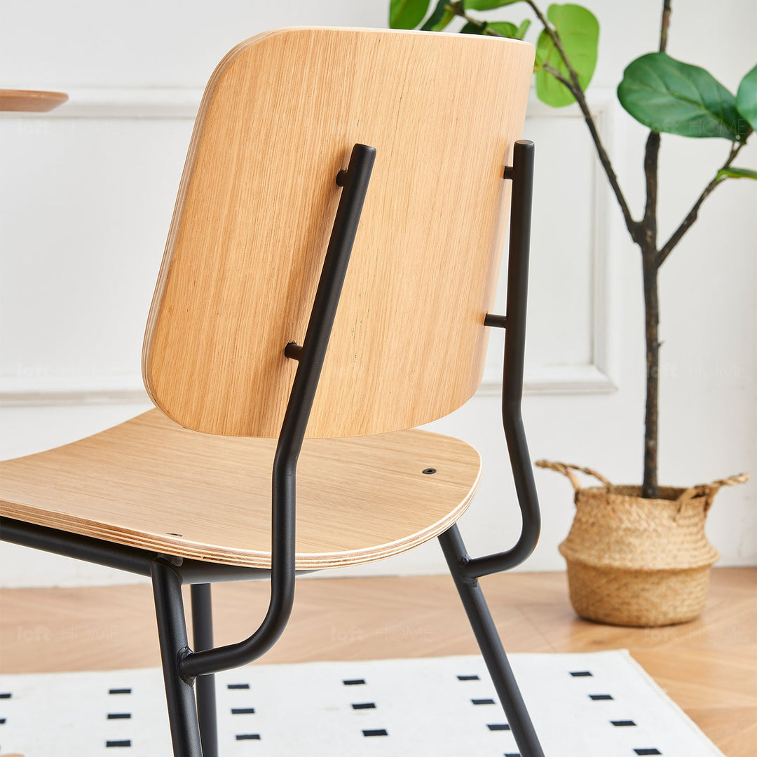 Modern Wood Dining Chair 2pcs Set SOBORG