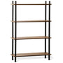 Modern Wood Display Shelf HANOVER 4
