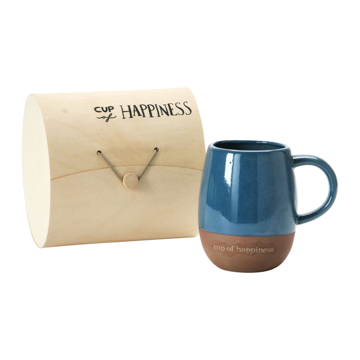 Mug with gift box and saying, 3 colors, 4 styles decor in details.