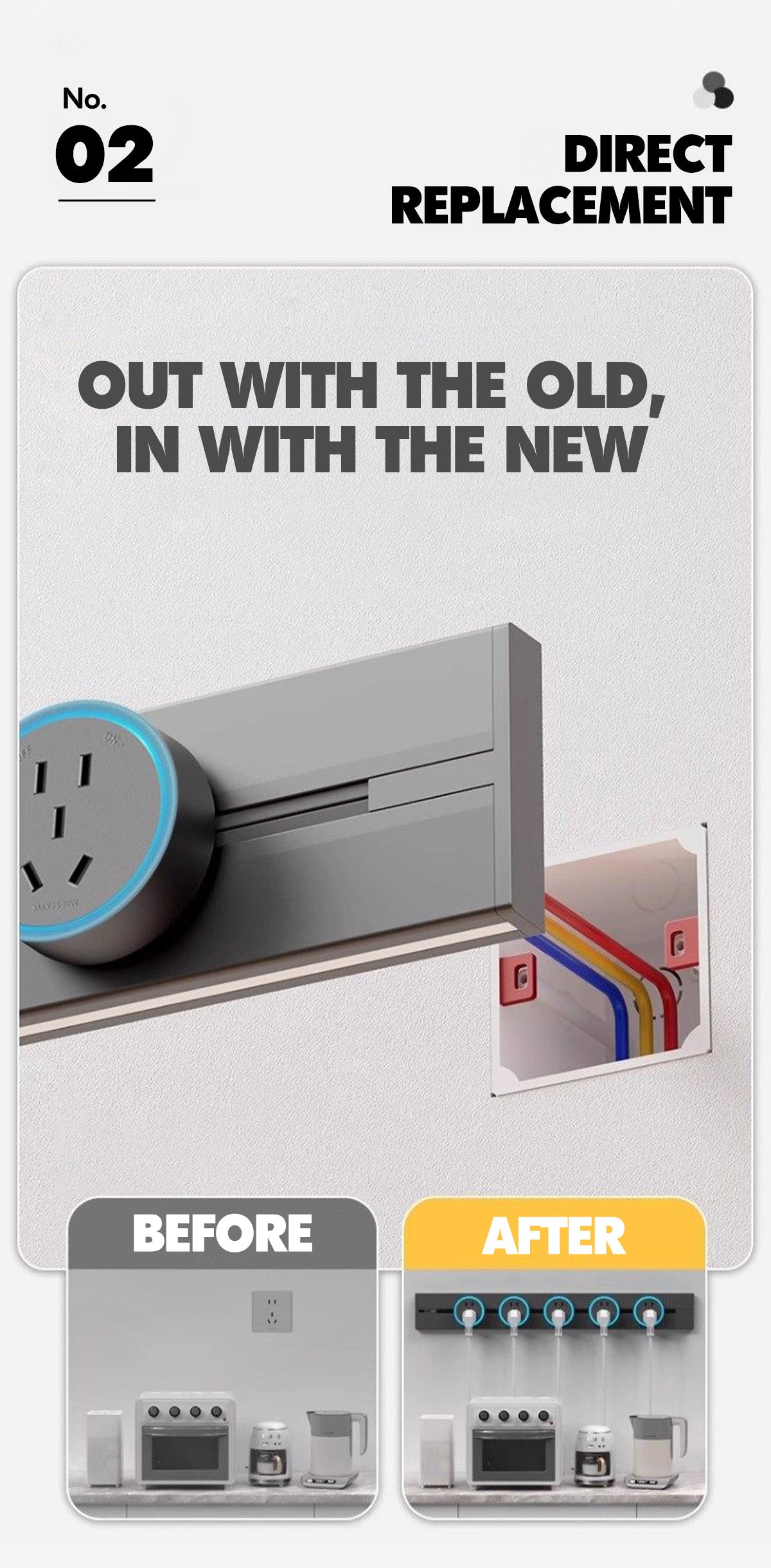 Aluminium Power Track And Adaptors With Motion Sensor LED Light Good to Know - 2