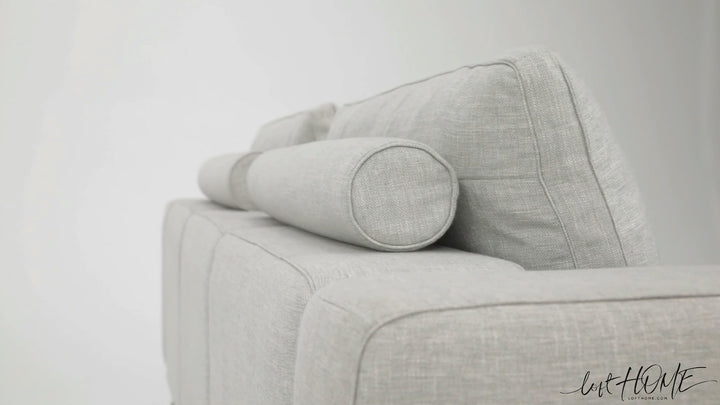 Modern Linen 3 Seater Sofa NOCELLE