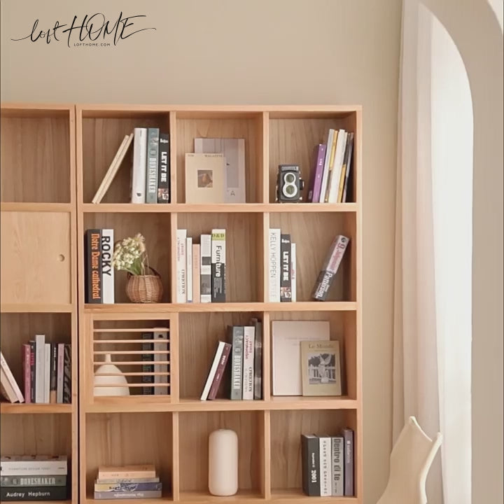 Scandinavian oak wood shelf bookshelf gerin detail 10.