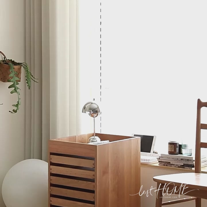 Scandinavian Cherry Wood Drawer Cabinet SOUL