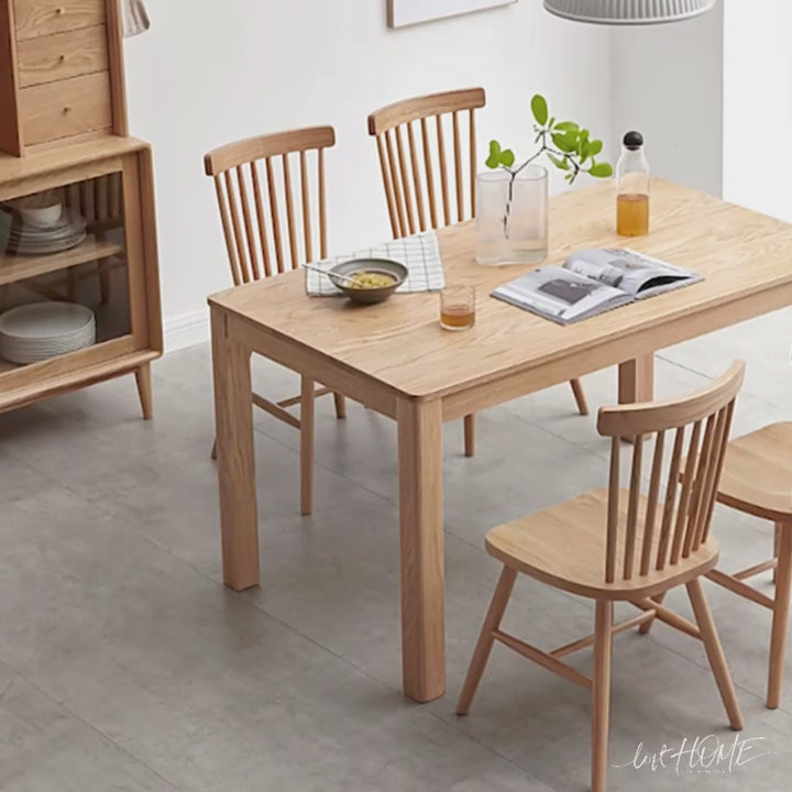 Scandinavian Wood Dining Table ROTTER
