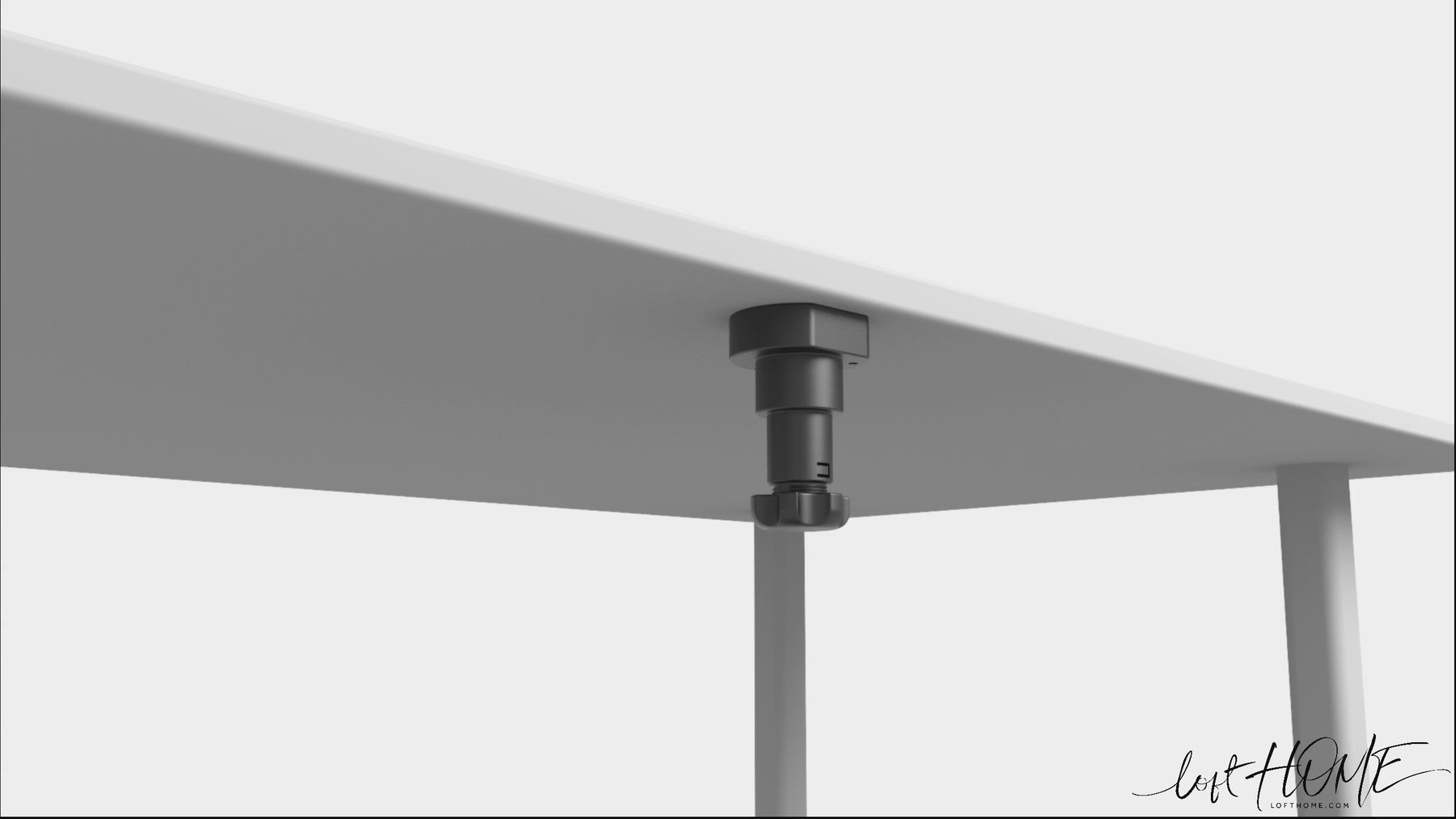 Modern plastic under desk swivel storage tray with mouse platform decor layered structure.